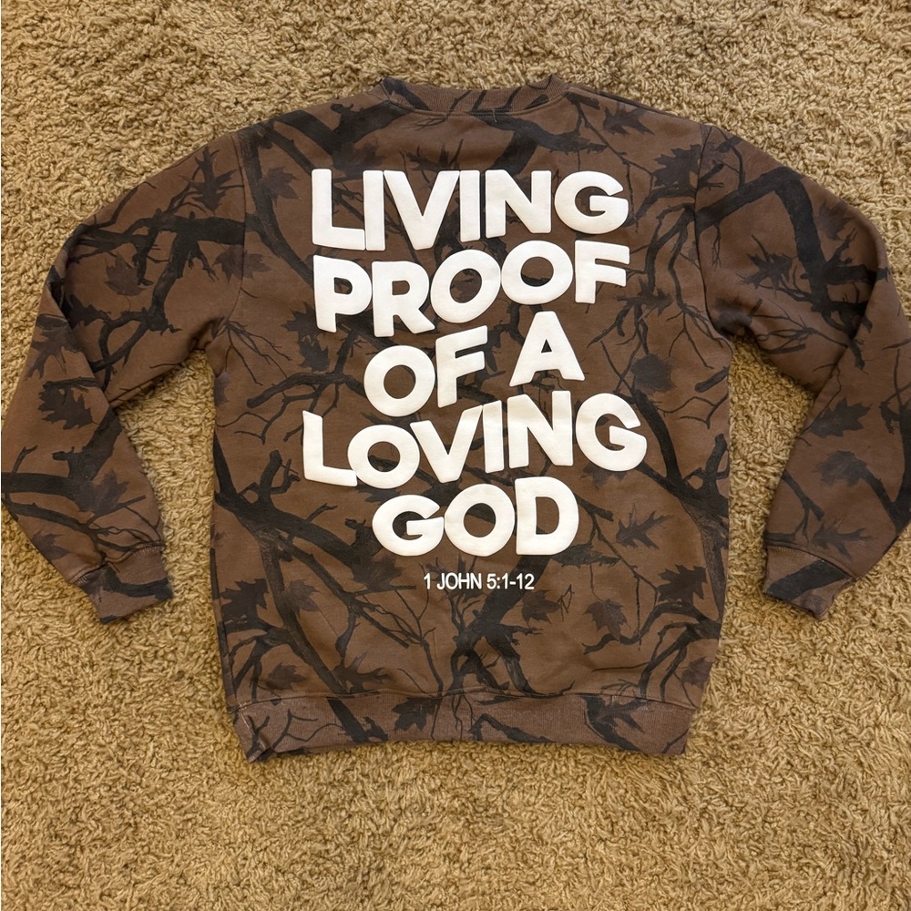Revival Club Christian/faith/Bible scripture crewneck pullover sweatshirt